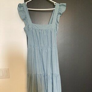 Nation Ltd Midi Dress-stripe pattern